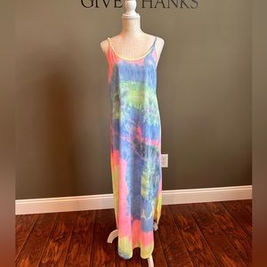 Tye Dyed Maxi Dress Size XL